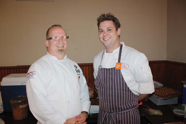 Chefs Mitch Berlin and Jeffrey Owen