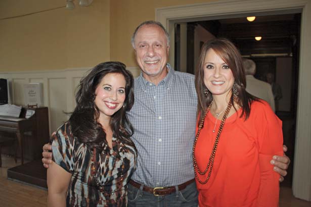 Amy Abdella, Michael Johnson and Charleen Francis
