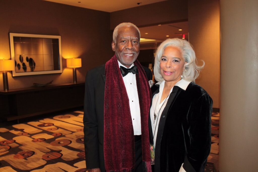 Jesse Mason and Dr. Gail Reede Jones