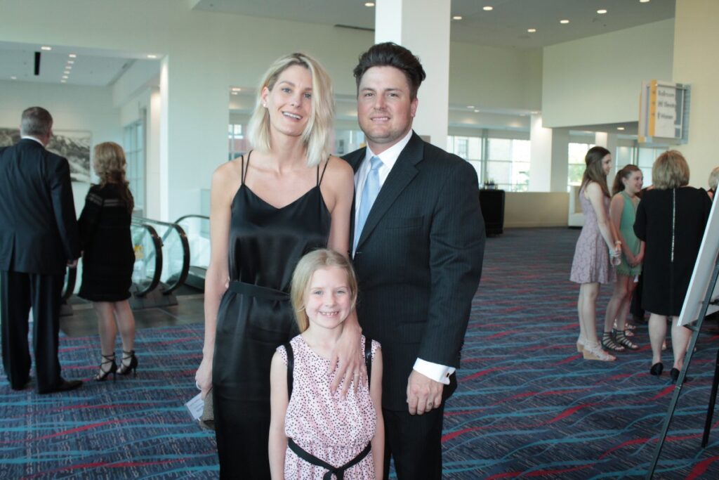 Ashley and Aaron Peeples and Morgan Peeples