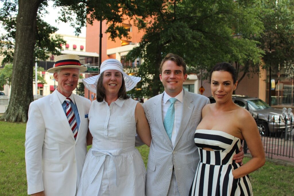 Dr. Mattheu and Cathleen Pate, Price Feland, Aimee-Claire Quinney