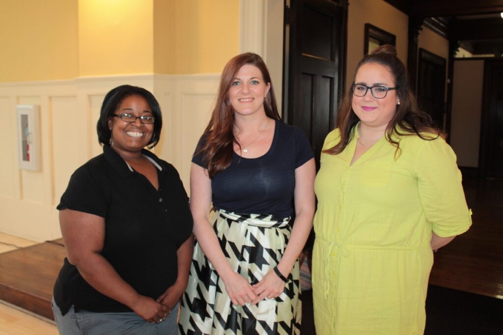 LaSha Boston, Bethany Howell, Kristin Evans