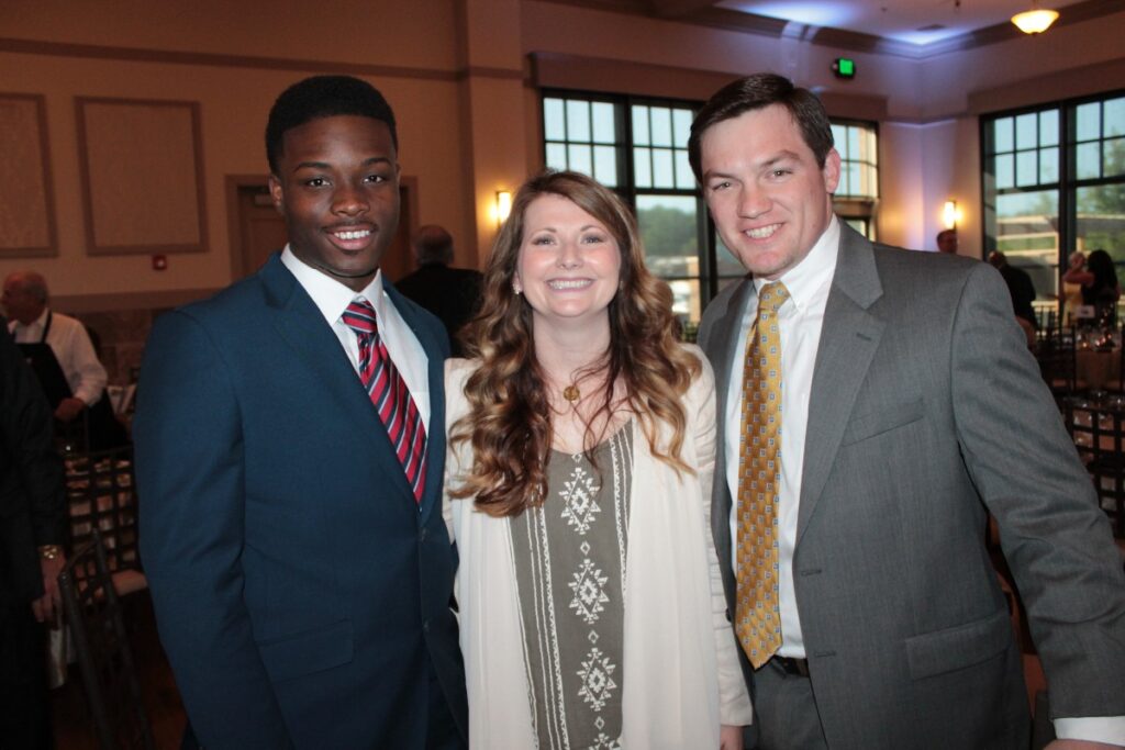 Johnathan McClennan, Jessica and Jamie Vernon