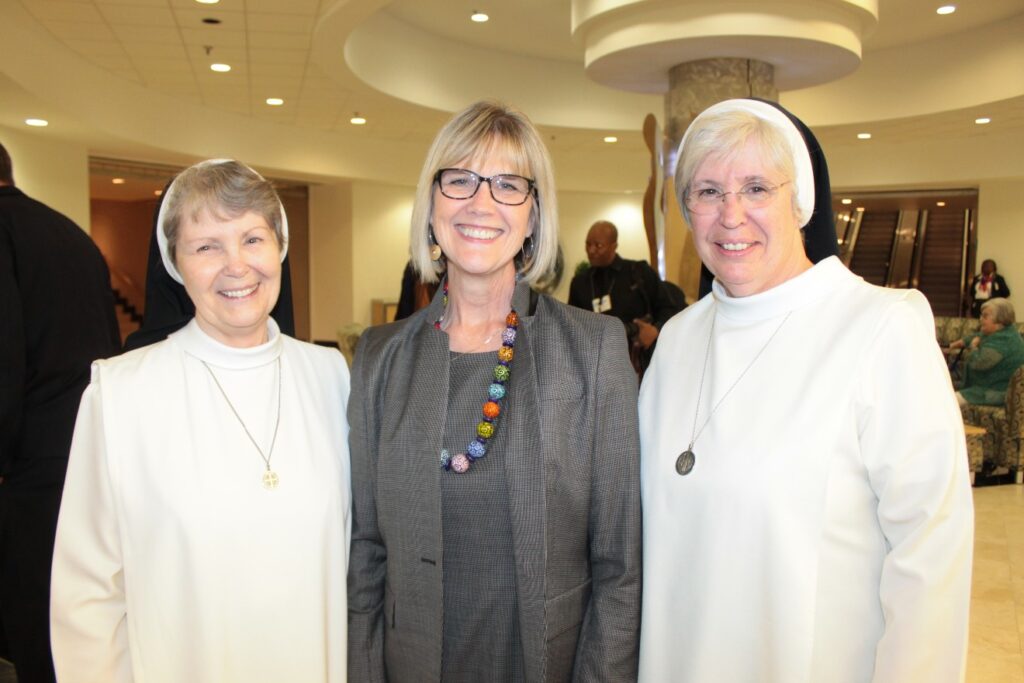 Sister Therese Marie Kintzley, Elizabeth Small, Deborah Coffey
