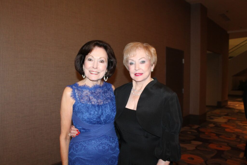 Gloria Redman and Shirley Miller