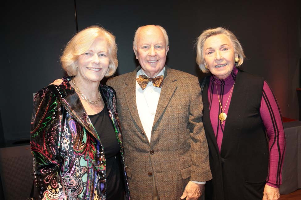 Gert Clark, Dr. Joe Crow and Virginia Flynn Crow