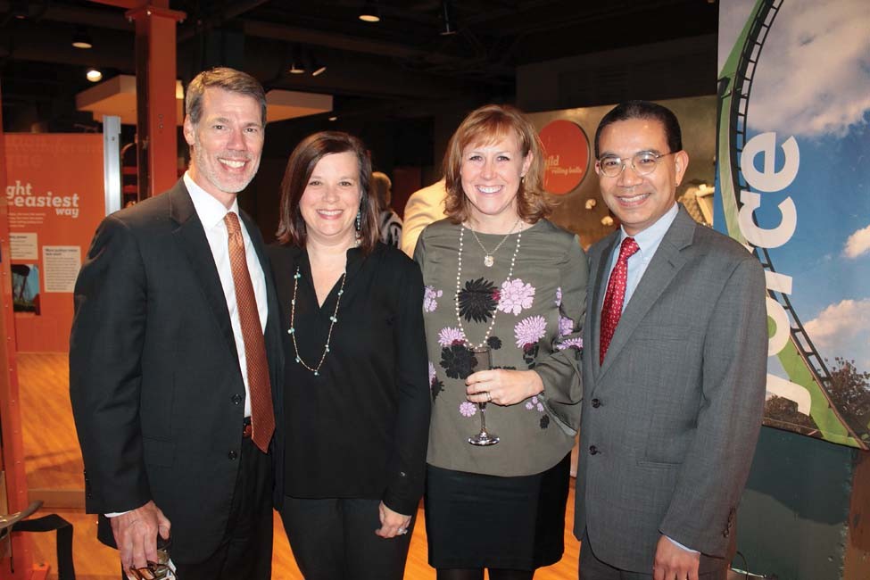 Joe and Cindy Kolb, Katherine and Gene Lu
