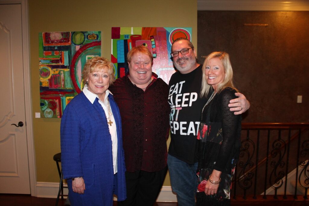 Sandy Sutton, Michael Upson, James Hayes, Kim Edward