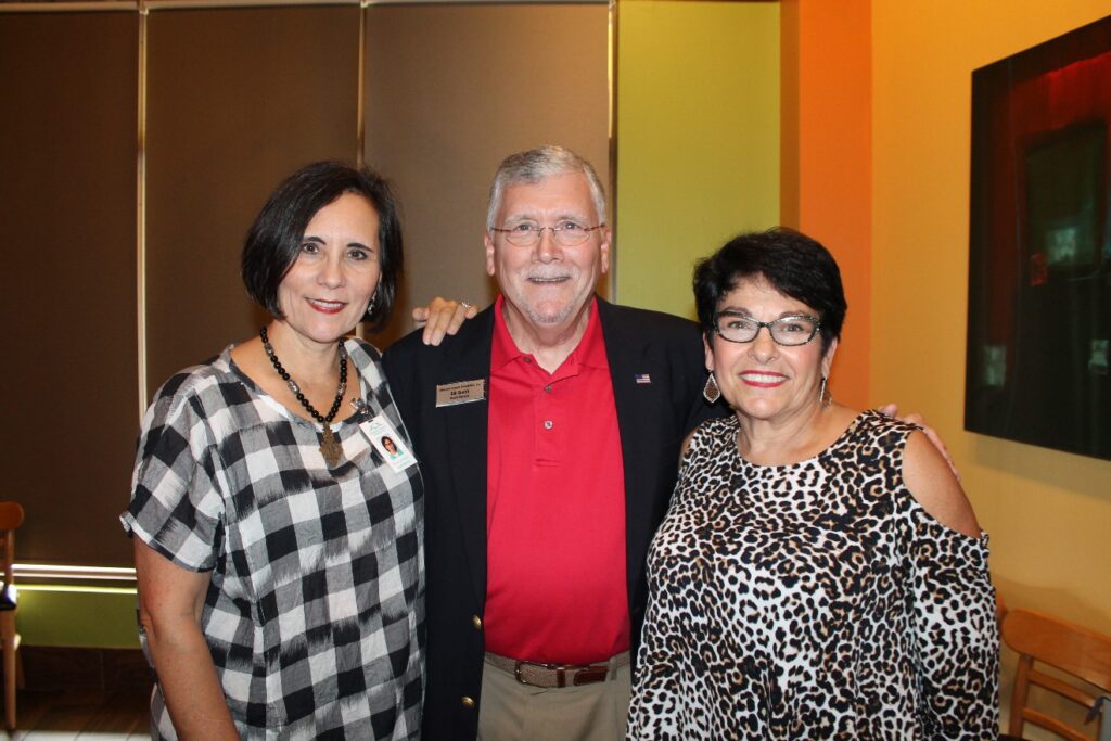 Sharon Aureli, Bill Smith, Mary Ann Rollans