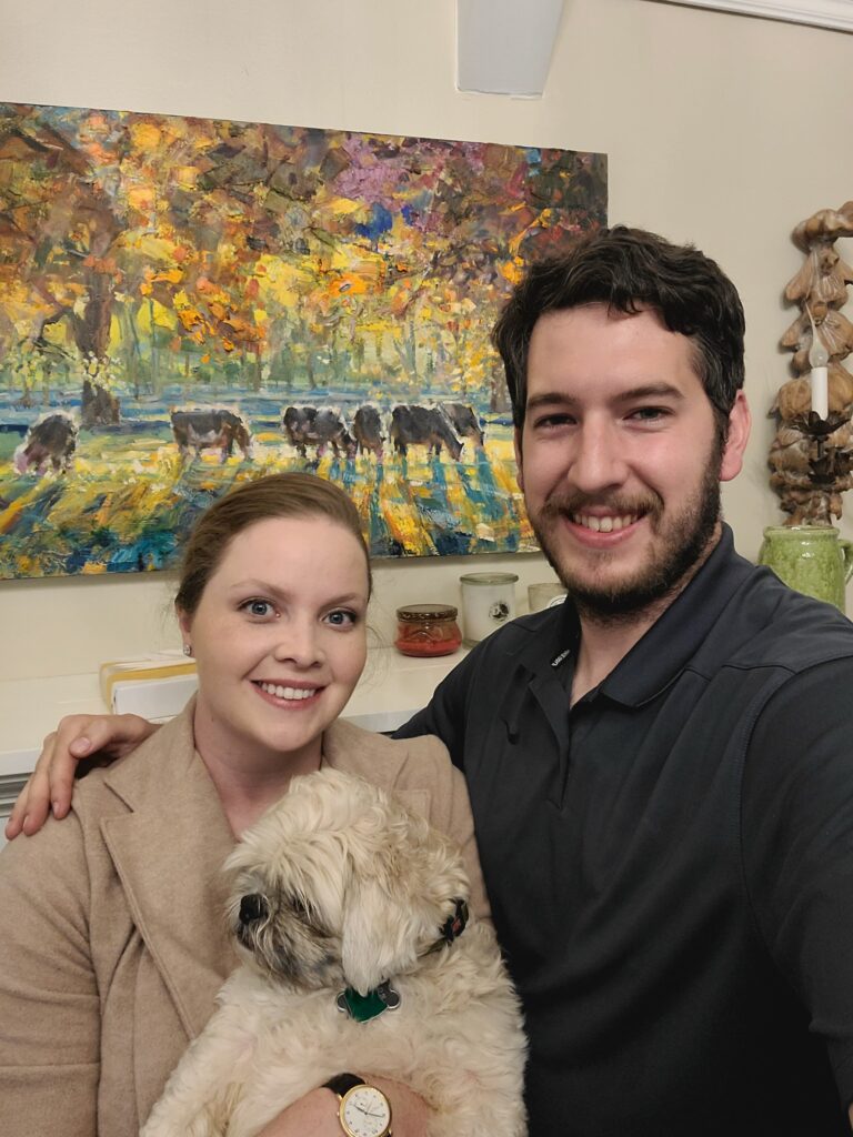 Chandler Wilson Carroll and Ryan Carroll with Fitz