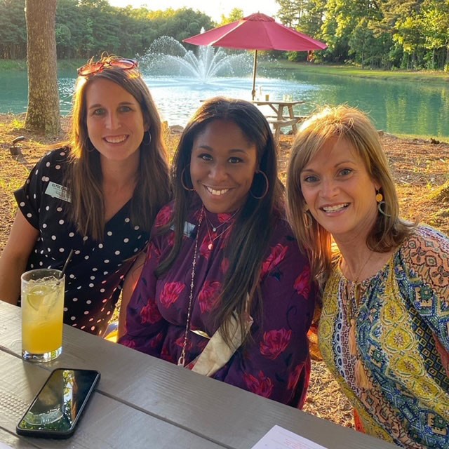 Elyse Cullin, Adrienne Collins, Kenda Wilson Shields