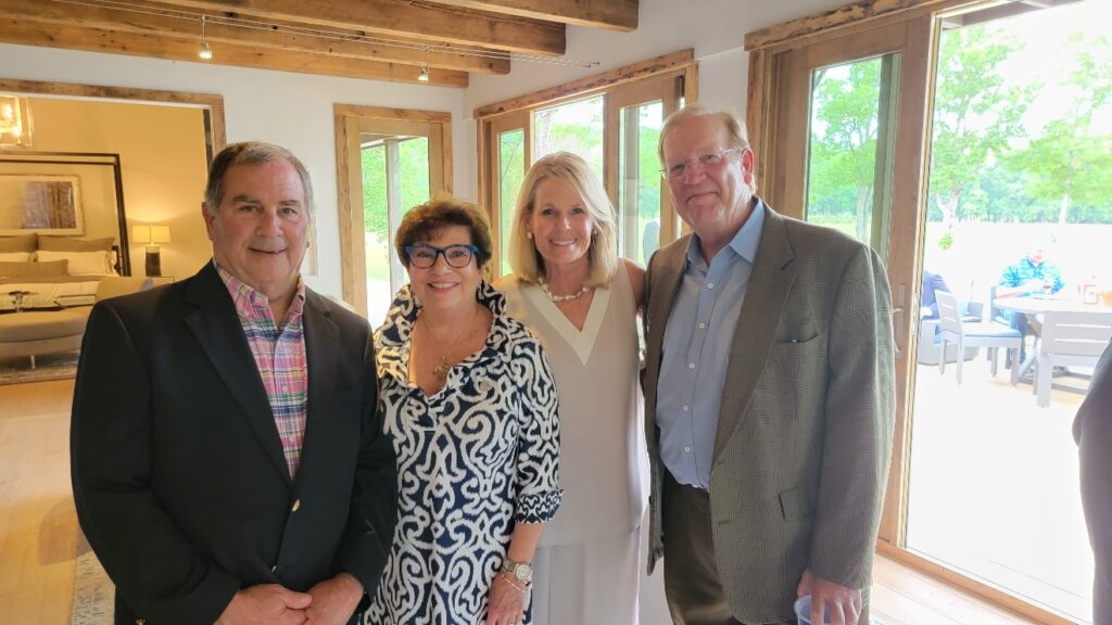 Jay and Loris Fullerton, Laura and Woody Jackson