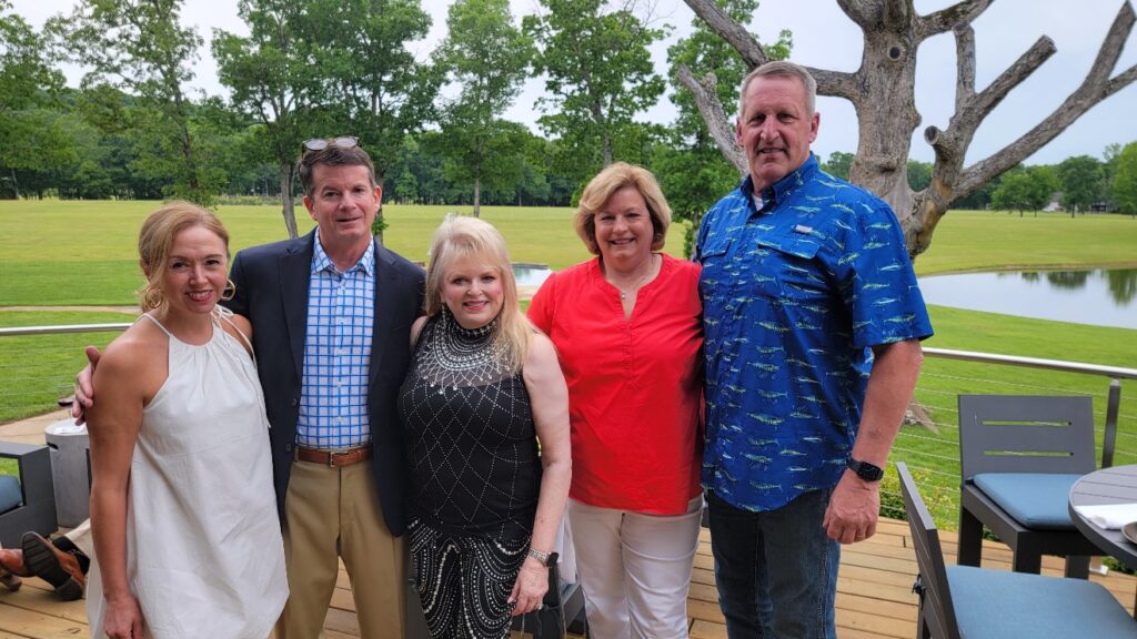 LuAnne and Rob Seay, Donna Malone, Elizabeth and Ron McCarty