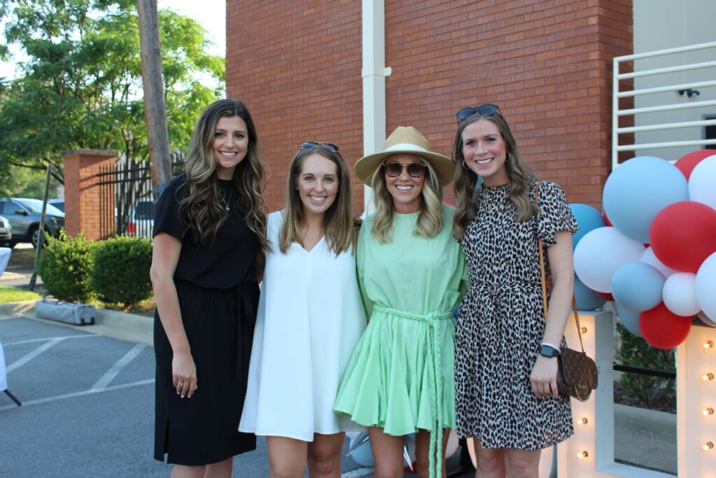 Cali Catsavis, Kayla Alfrey Cook, Sara Beth Leader, Christina Day