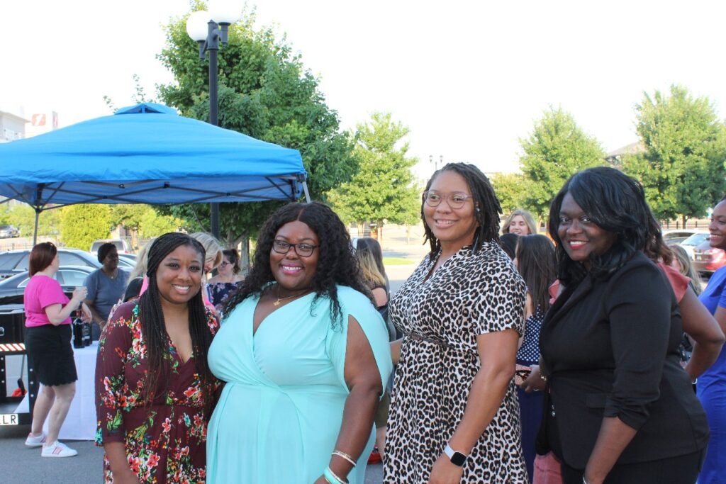 Mya Baker, Leaundra Sanders, Theresa Flowers, Kiauna Hughes