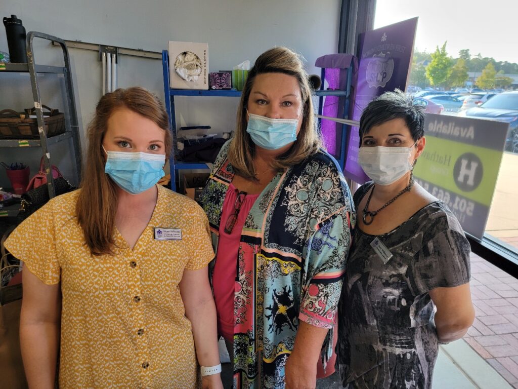 Megan McBroome, Diana Smithson, Janet Wilkinson