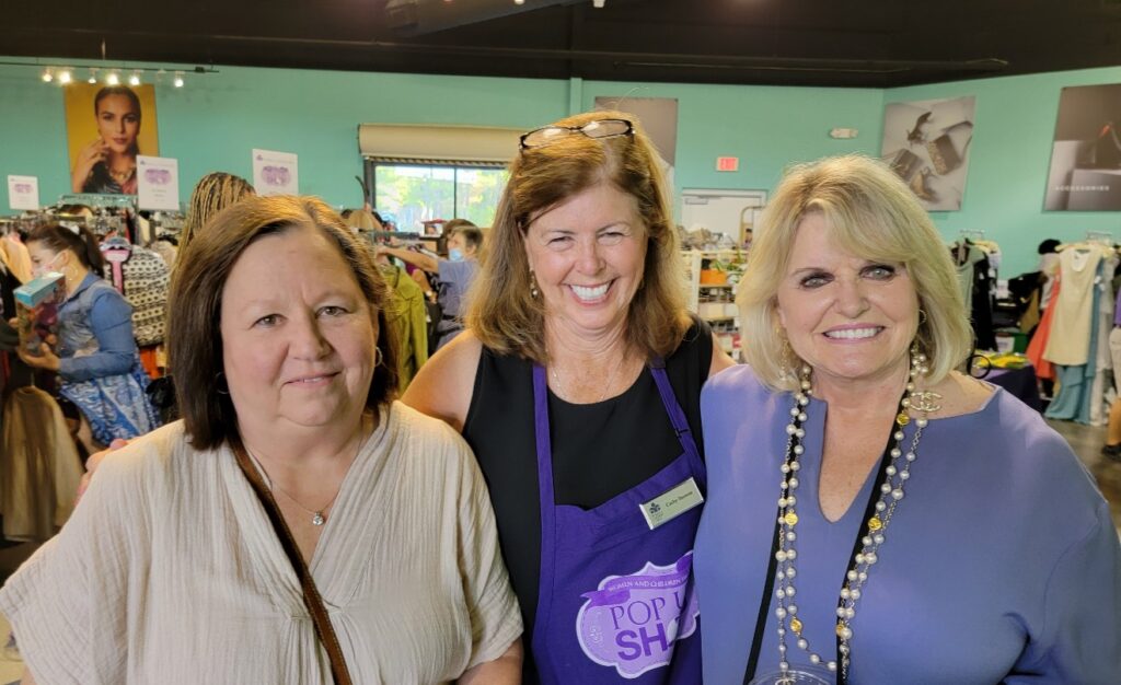 Sharon Clark, Cathy Browne, Sandra Storment