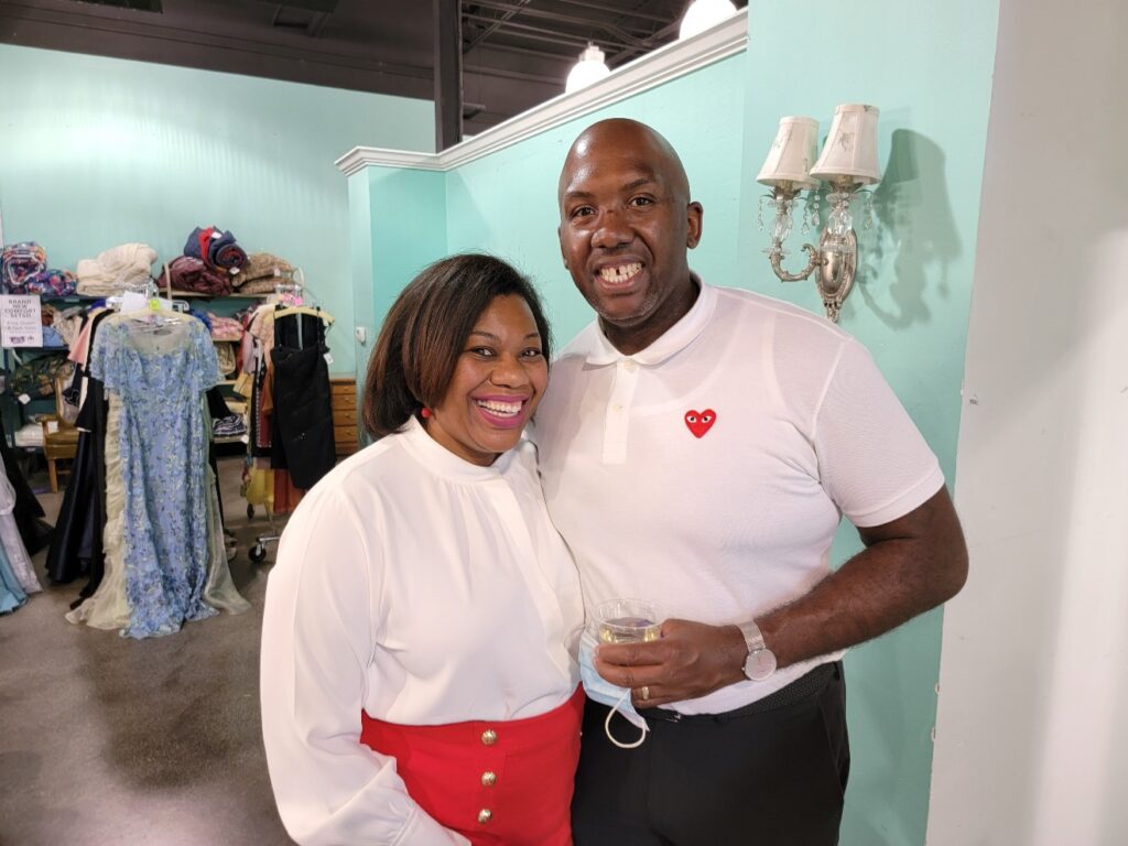 Tanya and Terrance James