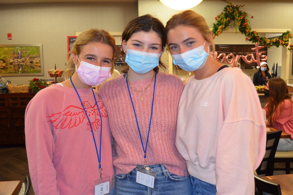 Lauren Middleton, Anna Abston, Grace Schillinger