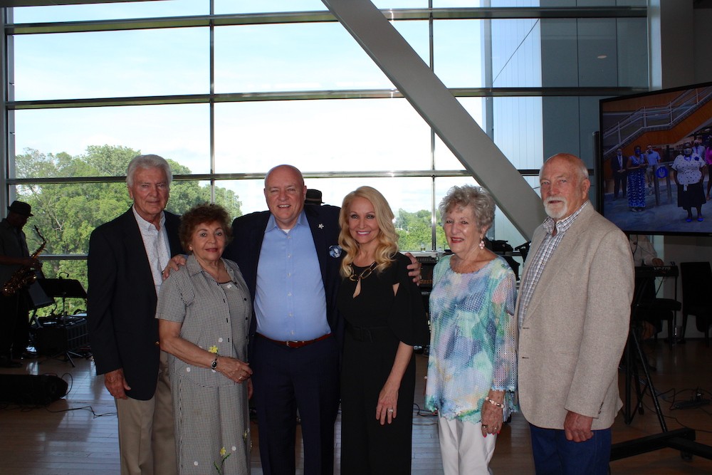 Roger and Caroline Poore, Mike and Marianne Poore, Vicki and Keith Wood
