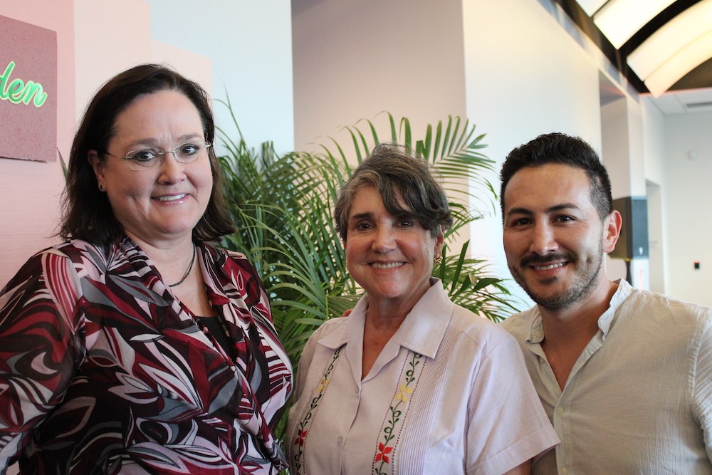 Allison Allred, Carmen Fernandez, Alvaro Cruz