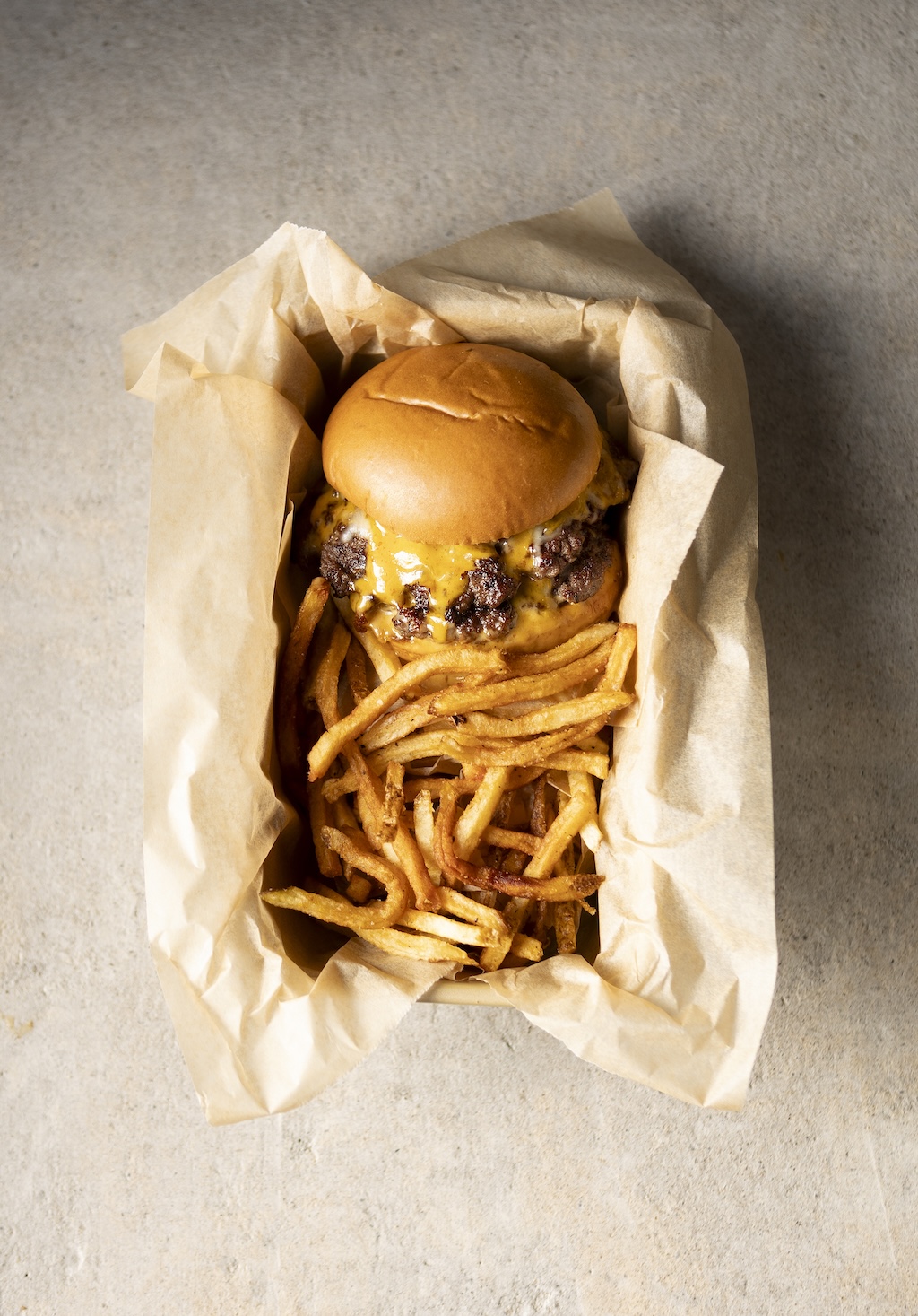 THE ORIGINAL SMASHED 'N' STACKED